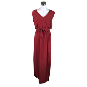 Unisex Minimum - Schiffon dress, size 40 - Wine red (1)