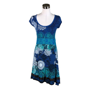 Unisex Desigual - Tricot dress, size 40 - Blue (1)