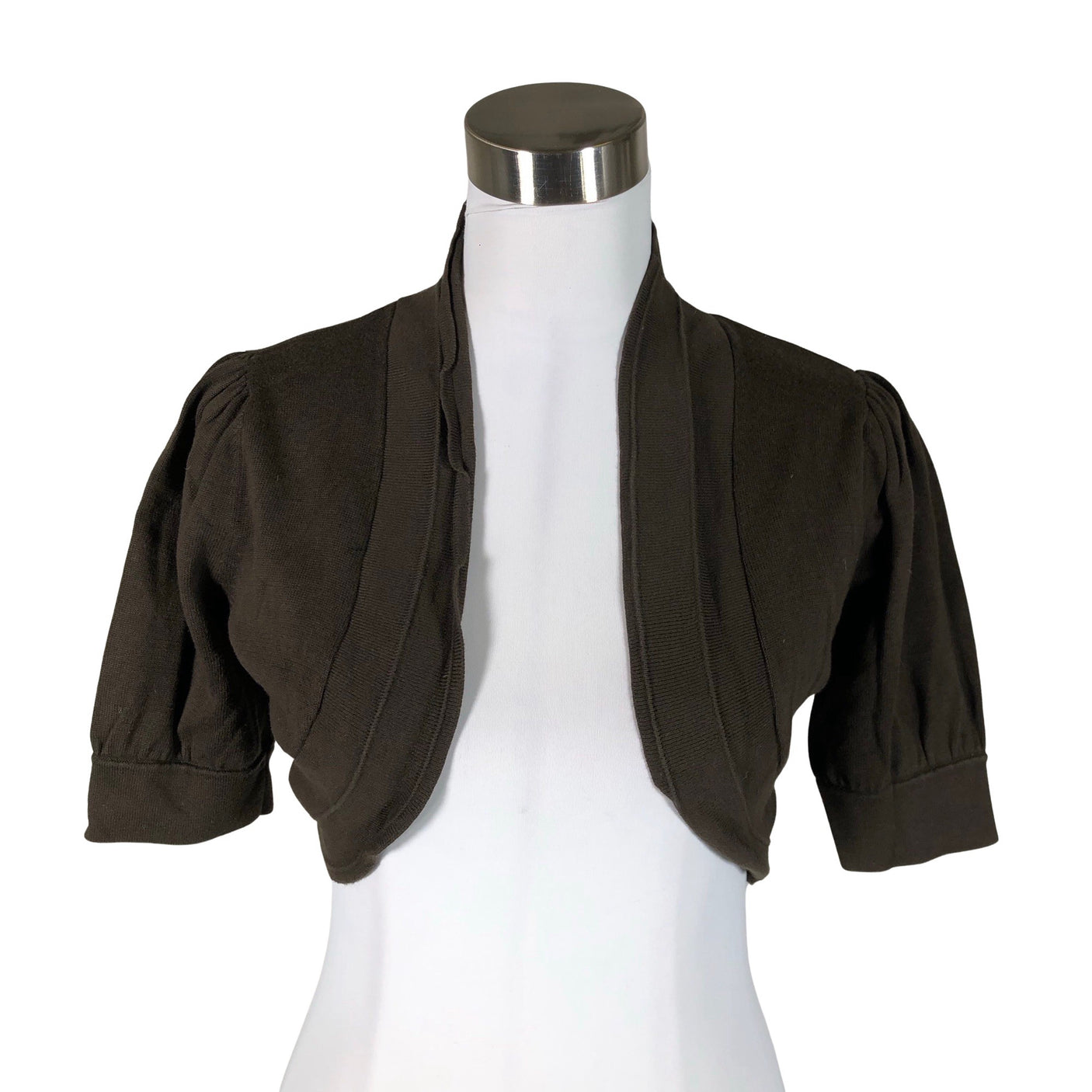 Unisex Mexx - Knit bolero jacket, size 38 - Brown (1)
