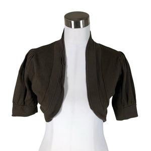 Unisex Mexx - Knit bolero jacket, size 38 - Brown (1)