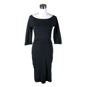 Unisex Esprit - Tricot dress, size 38 - Black (1)