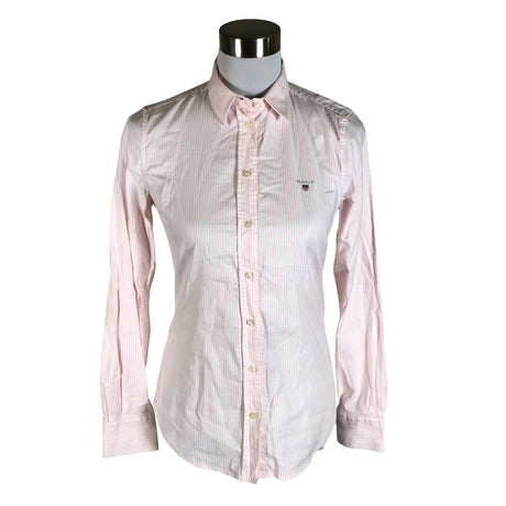 Unisex Gant - Collared shirt, size 34 - Light pink ()