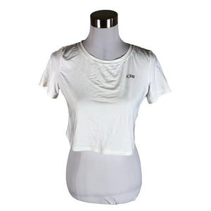 Unisex ICIW – Icaniwill - Sports shirt, short sleeve, size 36 - Natural white (1)