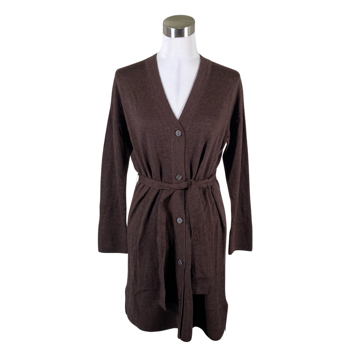Unisex Stockmann - Cardigan, size 34 - Brown (1)