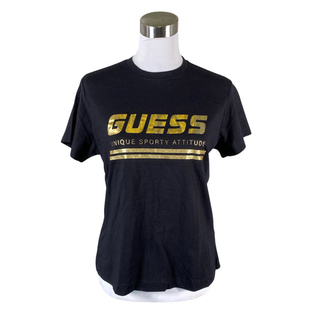Unisex Guess - T-shirt, size 40 - Black ()