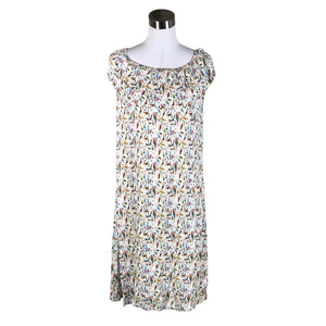 Unisex IVANAhelsinki - Tricot dress, size 34 - White (1)