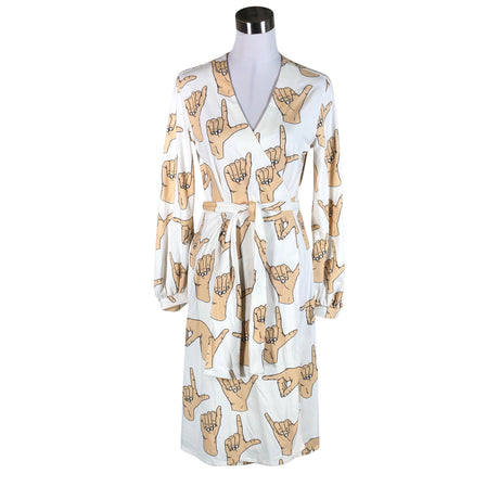 Unisex Vimma - Tricot dress, size 38 - White ()