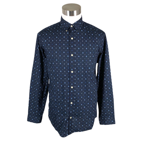 Unisex Produkt - Collared shirt, size L - Blue ()