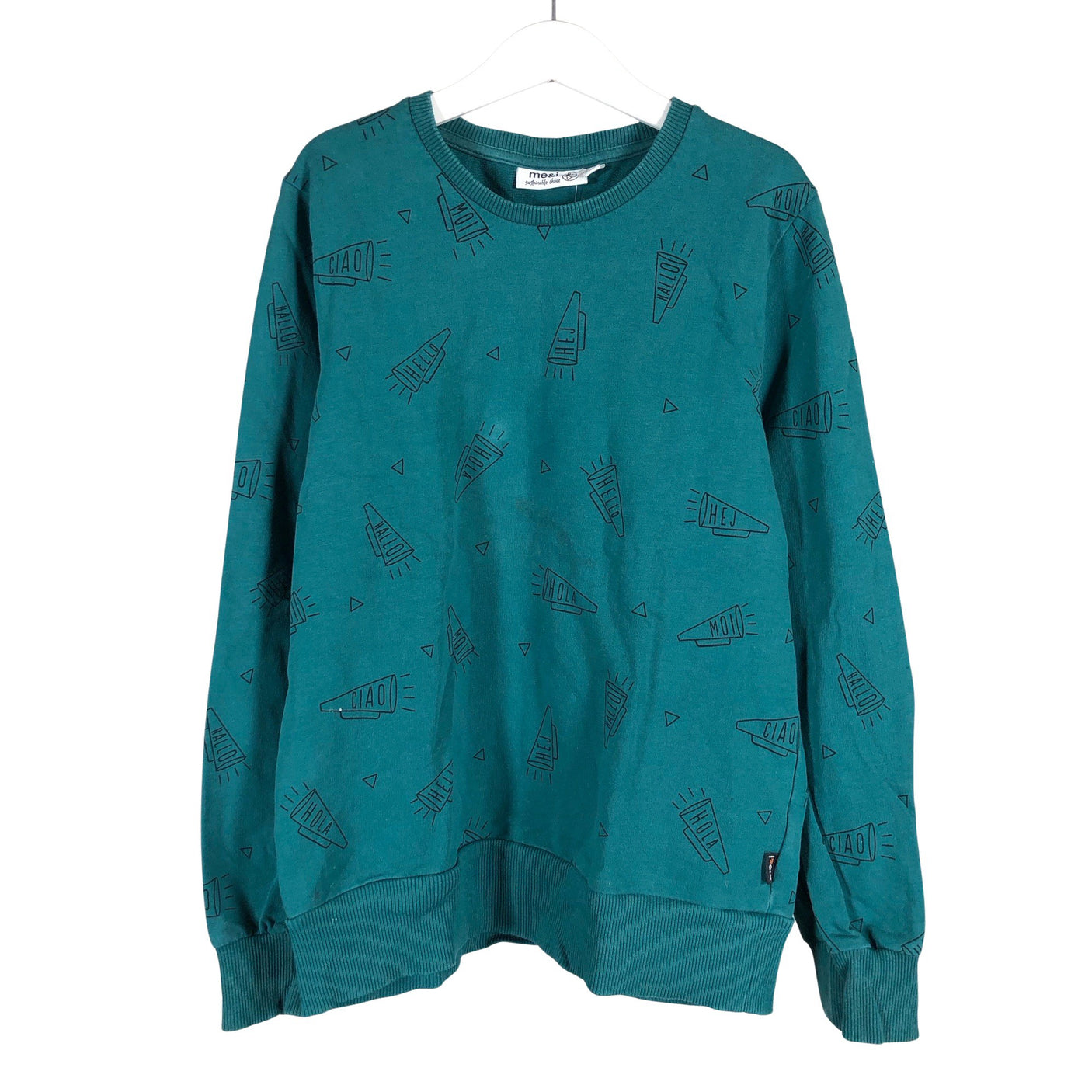 Unisex me&i - Sweatshirt, size 146 - 152 - Green (1)