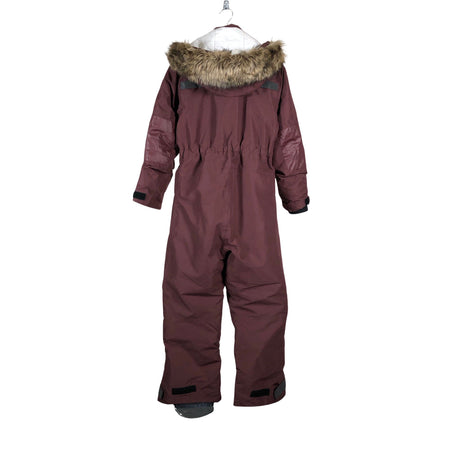 Unisex Didriksons - Winter overall, size 134 - 140 - Wine red (2)