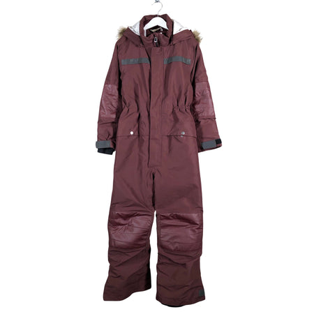 Unisex Didriksons - Winter overall, size 134 - 140 - Wine red ()