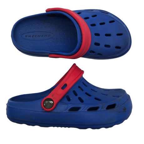 Unisex Skechers - Slip-on shoes, size 33 - Blue ()