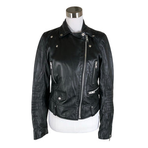Unisex Jofama - Leather jacket, size 38 - Black (3)