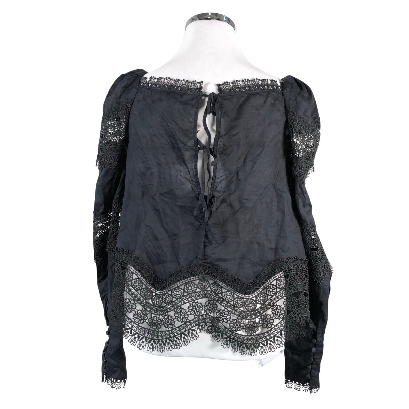 Unisex &Other Stories - Blouse, size 42 - Black (2)