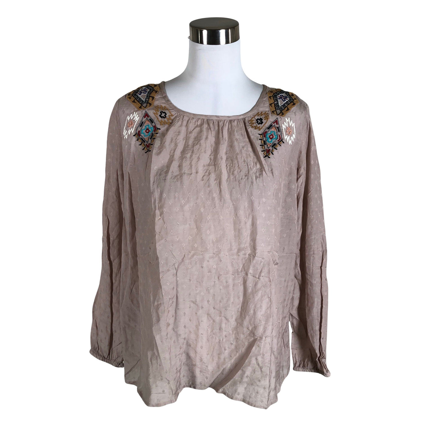 Unisex Cream - Blouse, size 38 - Brown (1)
