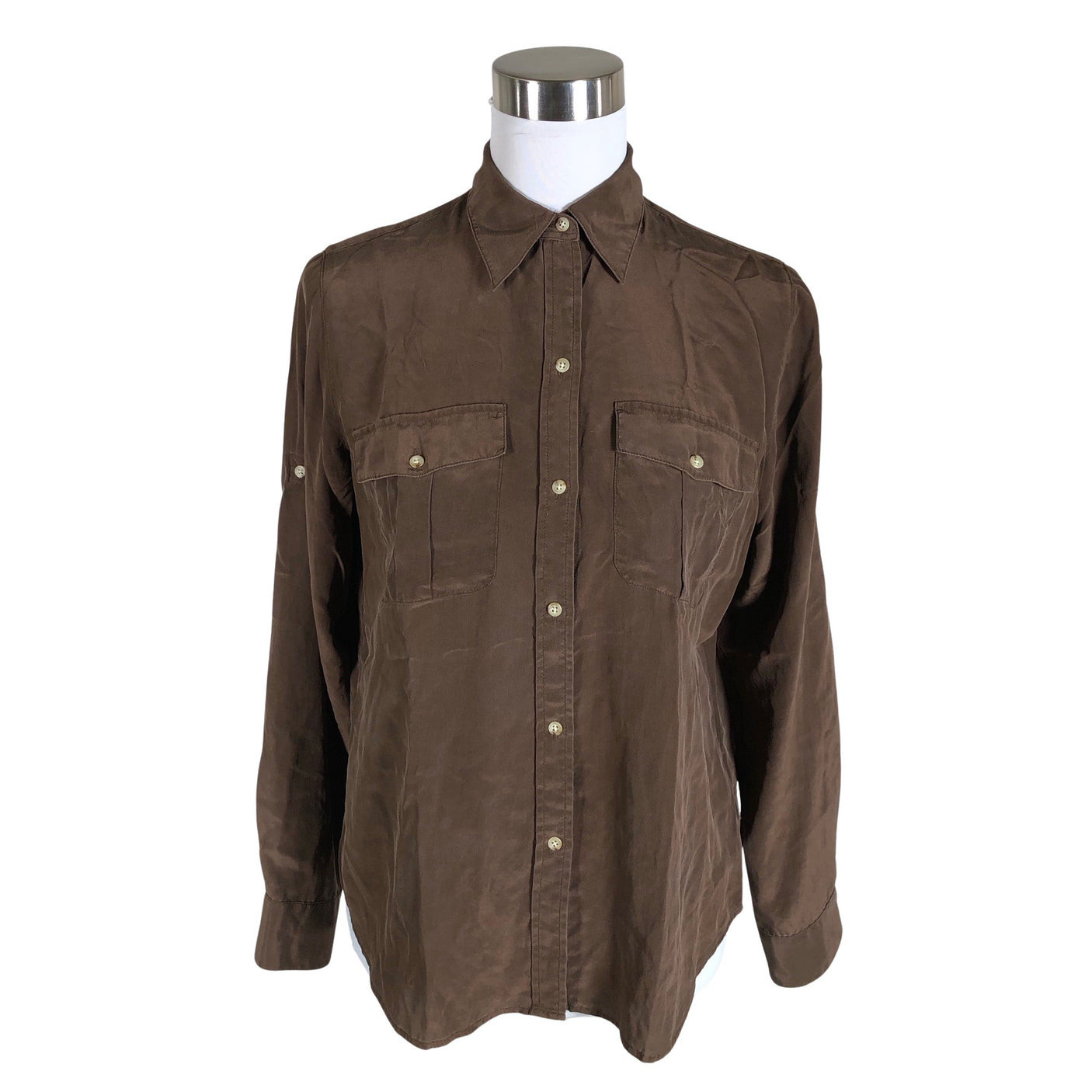 Unisex Lauren Ralph Lauren - Blouse, size 38 - Brown (1)