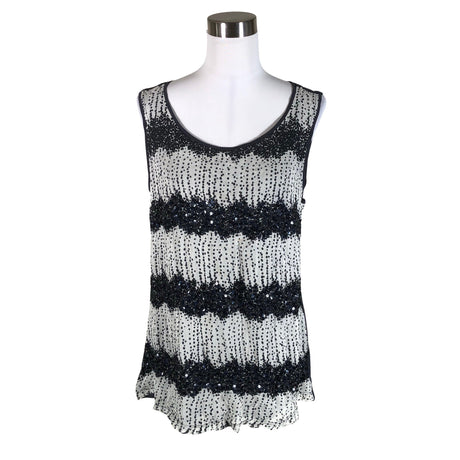 Unisex Cream - Top, size 40 - Blue ()