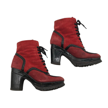 Unisex Minna Parikka - Ankle boots, size 37 - Red ()