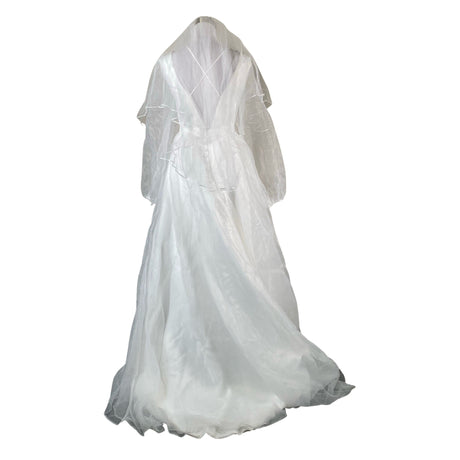 Unisex Handmade - Evening dress, size 36 - White (2)