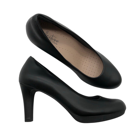 Unisex Clarks - High heels, size 37 - Black ()