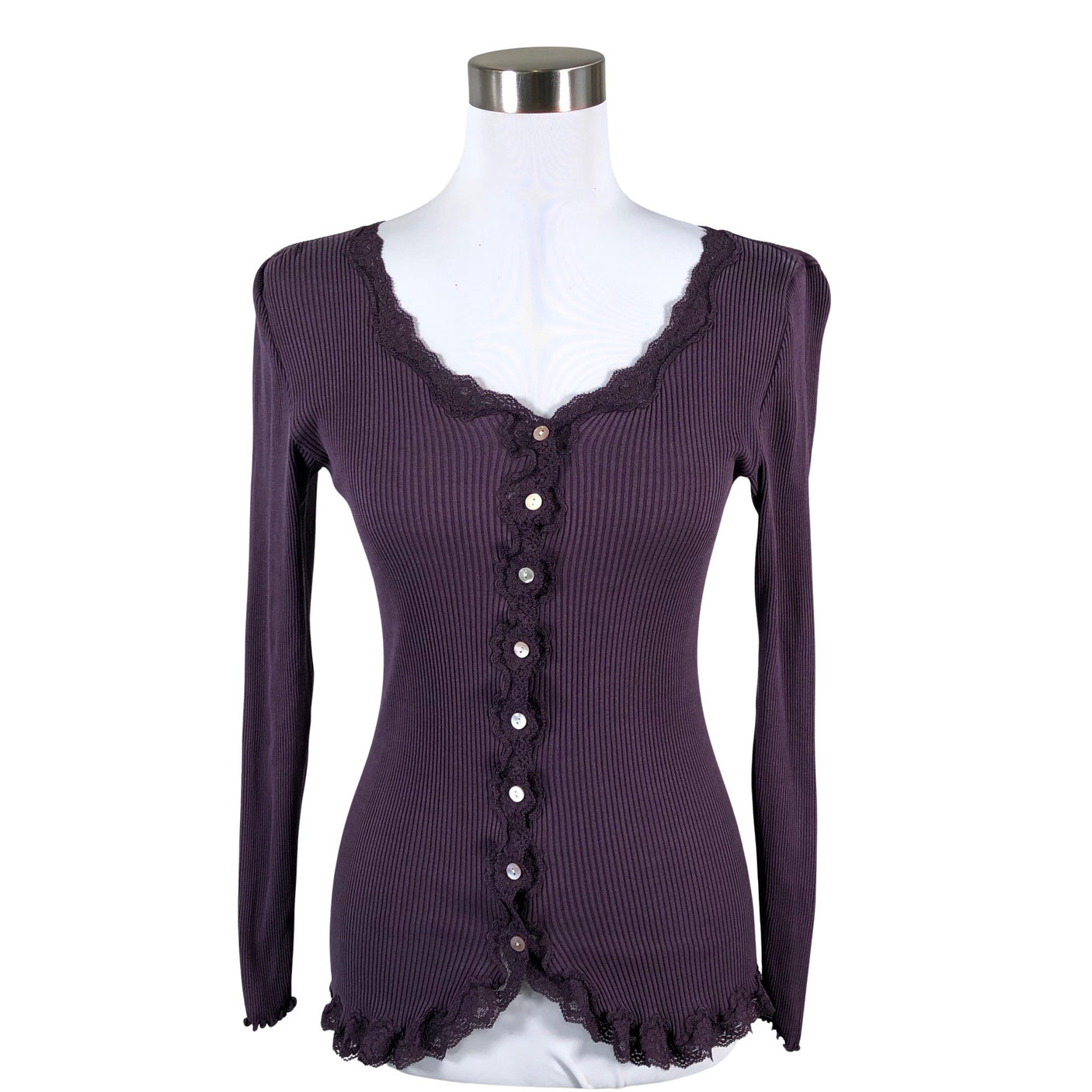Unisex Rosemunde - Tricot shirt, size 38 - Violet (1)