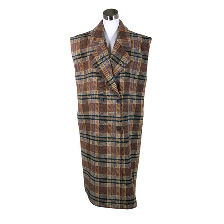 Unisex Saint Tropez - Wool coat, size 36 - Brown ()