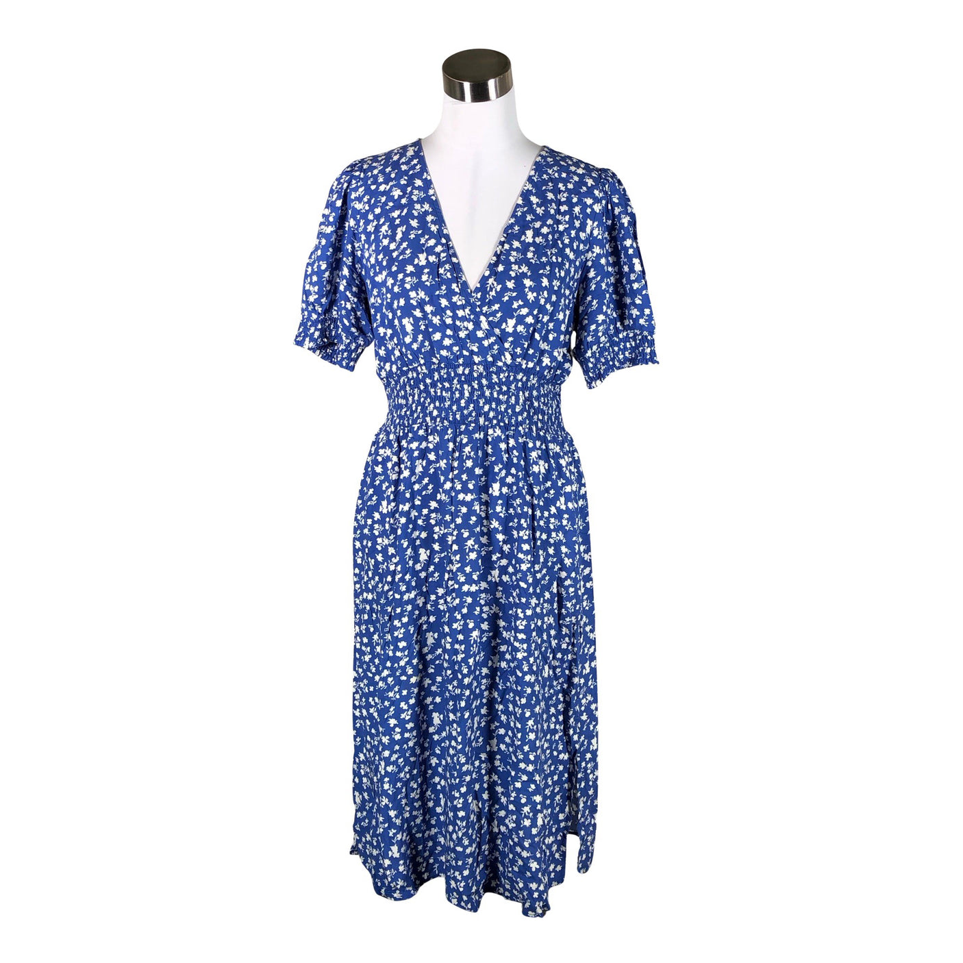 Unisex Y.A.S - Schiffon dress, size 40 - Blue (1)