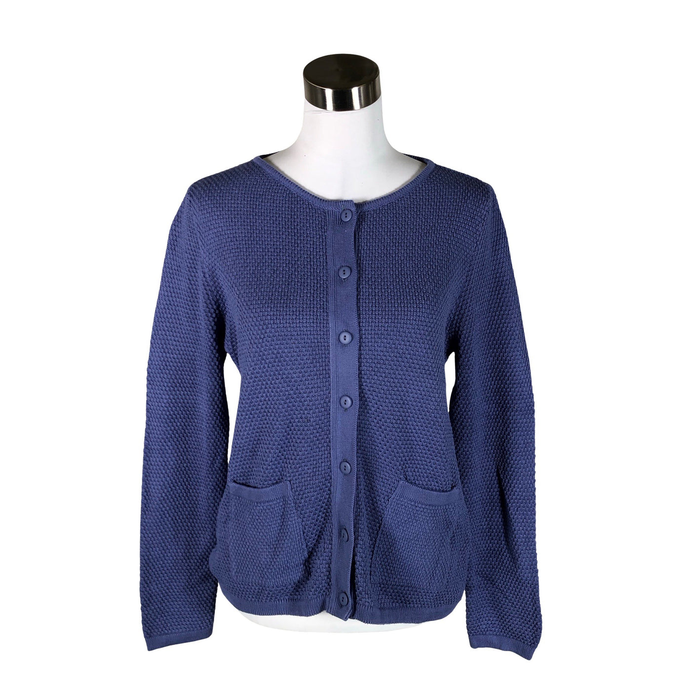 Unisex Skovhuus - Cardigan, size 38 - Blue (1)