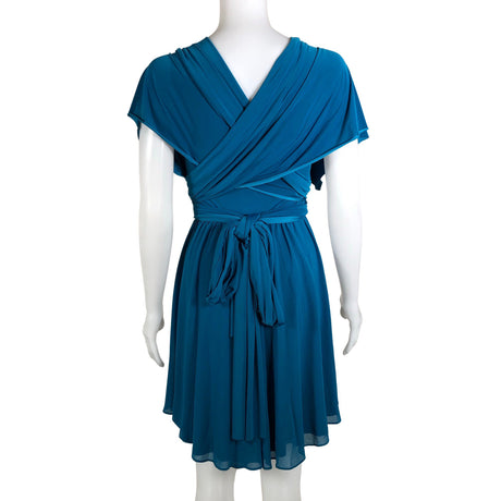 Unisex Esprit - Party dress, size 34 - Blue (2)
