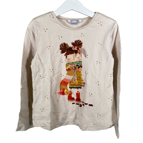 Unisex Mayoral - Tricot shirt, size 116 - 122 - Beige ()