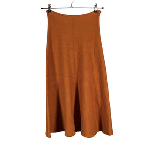 Unisex Y.A.S - Knit skirt, size 36 - Brown (1)