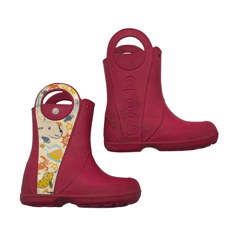 Unisex Crocs - Wellingtons, size 32 - Pink ()