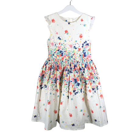 Unisex John Lewis - Party dress, size 140 - 146 - Natural white ()