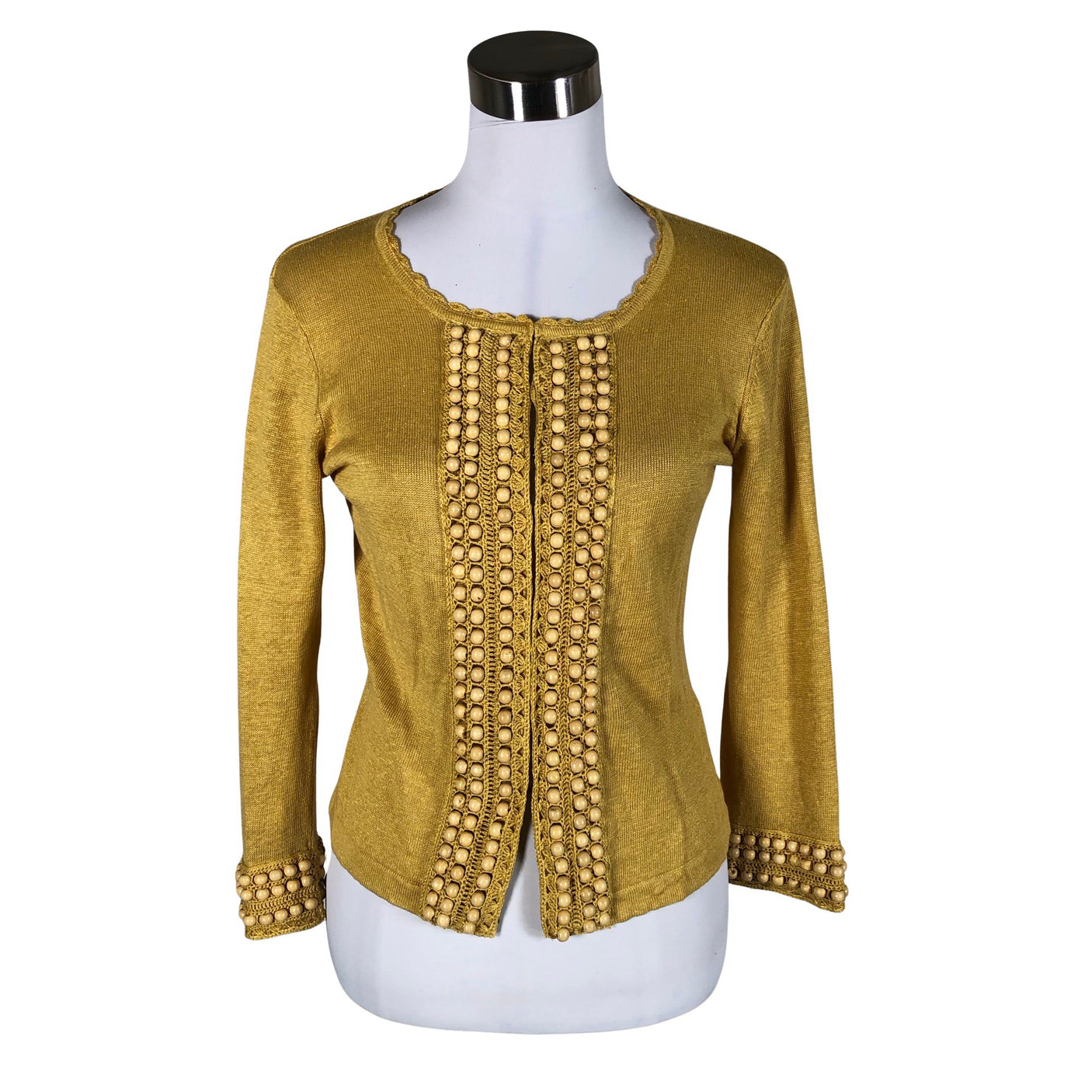 Unisex Principles - Cardigan, size 40 - Yellow (1)