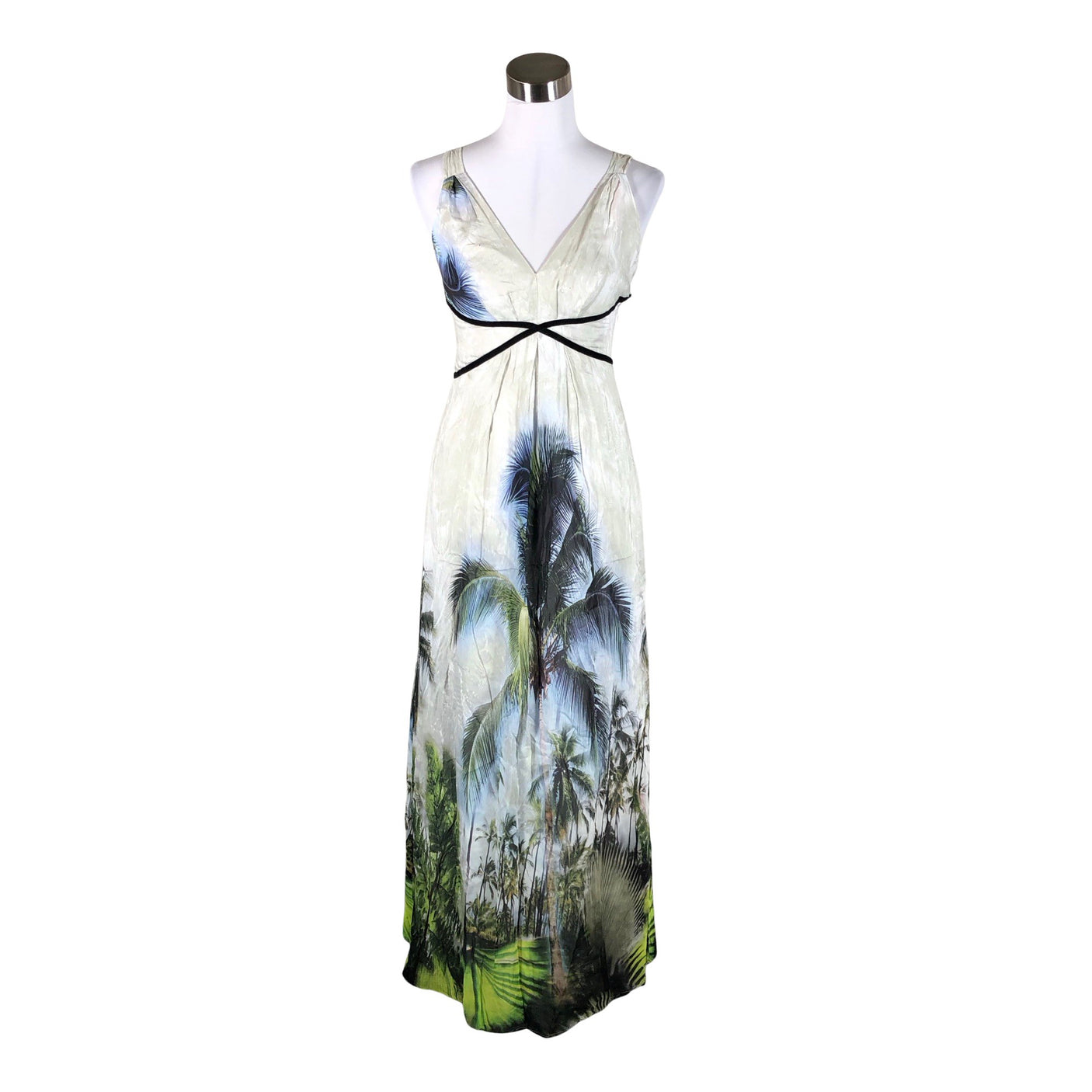Unisex Monton - Maxi dress, size 34 - Green (1)