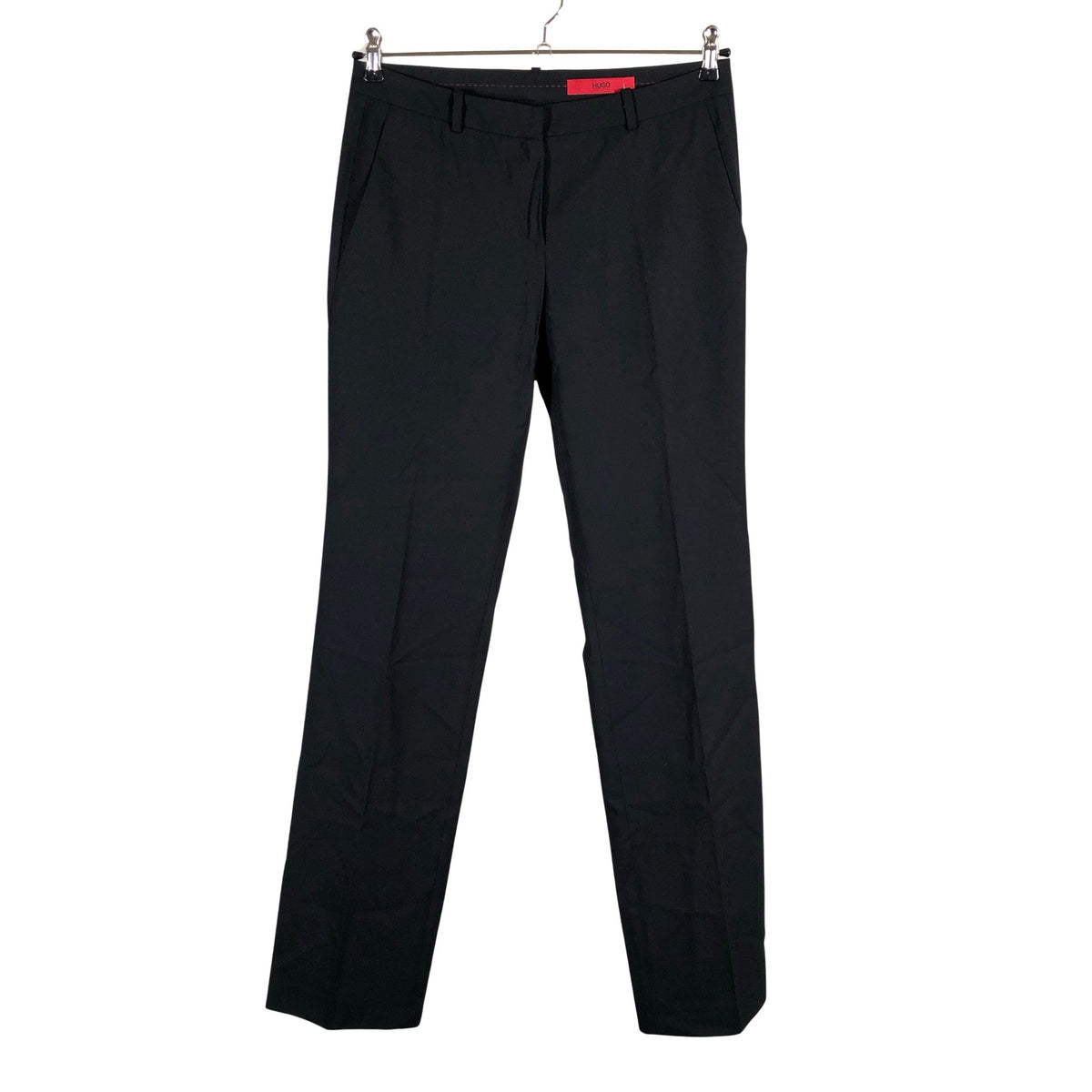 Unisex Hugo Boss - Straight leg trousers, size 38 - Black (1)