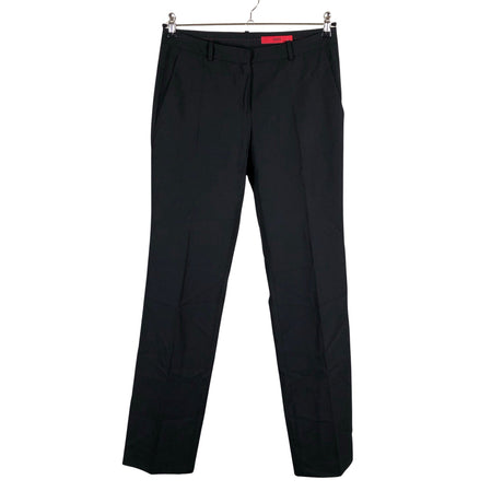 Unisex Hugo Boss - Straight leg trousers, size 38 - Black ()