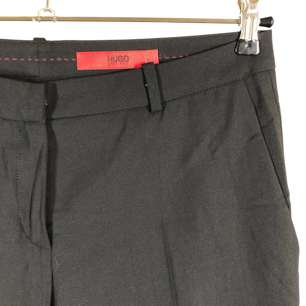 Unisex Hugo Boss - Straight leg trousers, size 38 - Black (3)