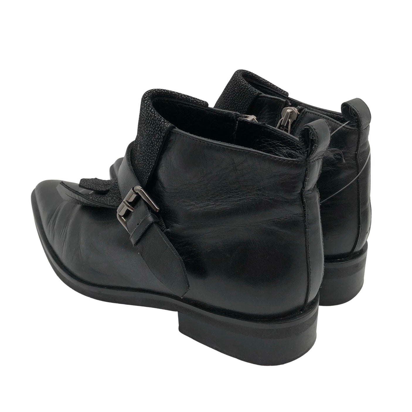 Unisex Alberto Zago - Ankle boots, size 38 - Black (2)