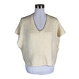 Unisex LeGer - Knit vest, size 36 - Natural white ()
