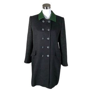 Unisex Mothwurf - Wool coat, size 36 - Gray (1)