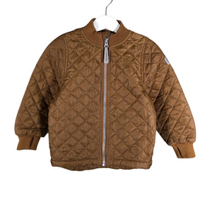 Unisex mikk -line - Quilted jacket, size 86 - 92 - Brown (1)