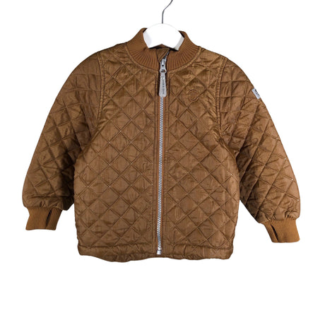 Unisex mikk -line - Quilted jacket, size 86 - 92 - Brown ()