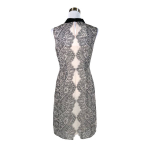 Unisex Hobbs - Schiffon dress, size 36 - Beige (2)