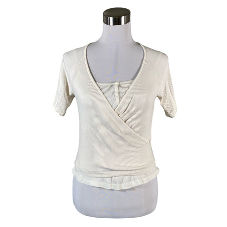 Unisex &Other Stories - T-shirt, size 36 - Natural white ()