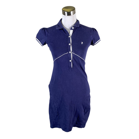 Unisex Peak Performance - Pique dress, size 36 - Blue ()