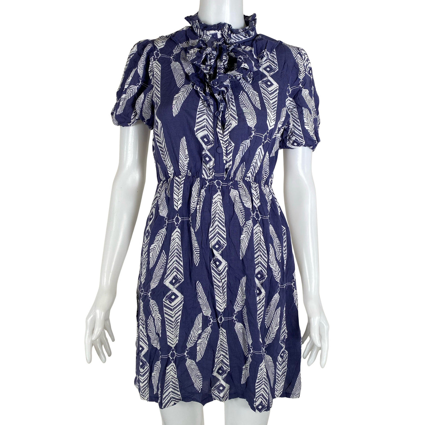 Unisex IVANAhelsinki - Schiffon dress, size 34 - Blue (1)