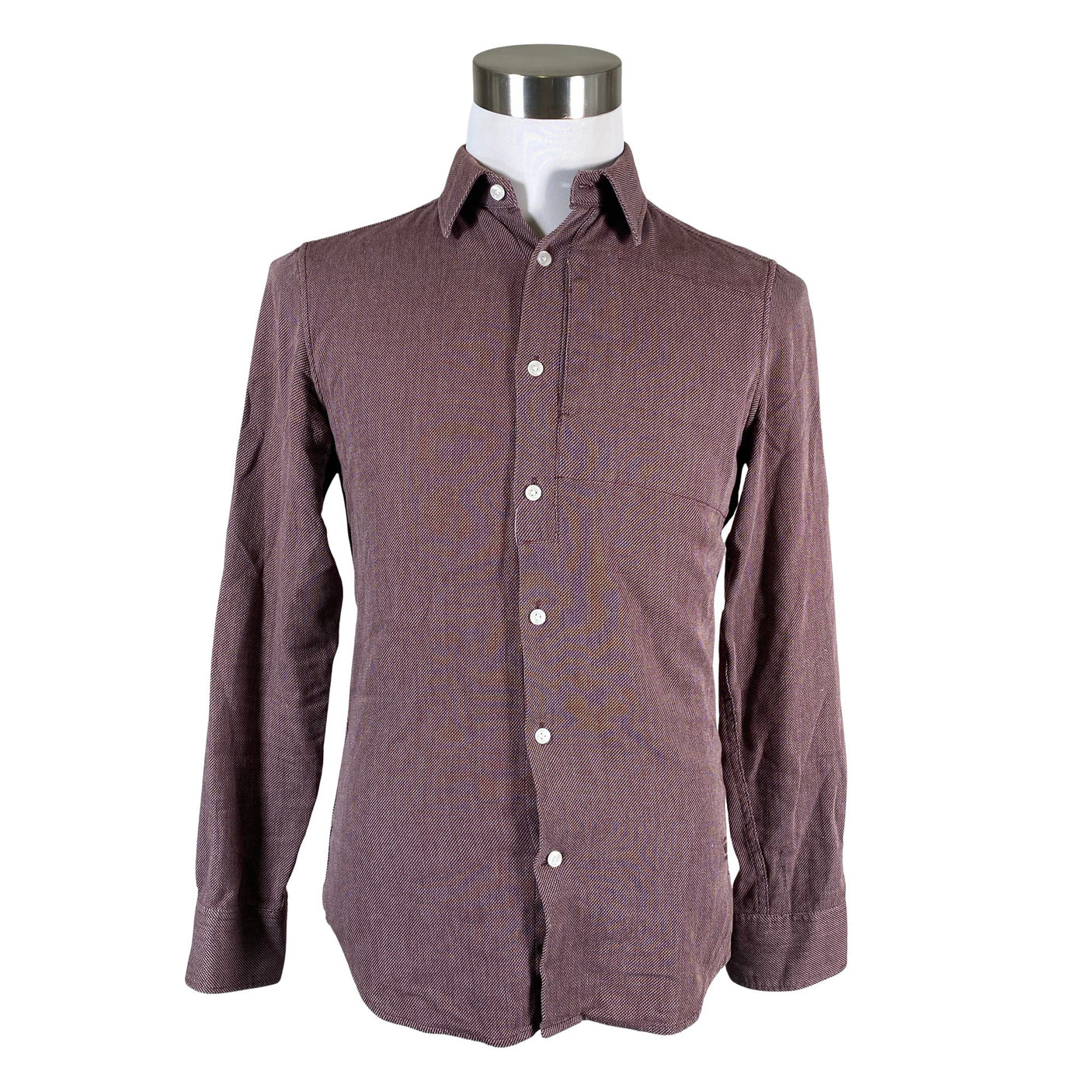 Unisex G-star - Collared shirt, size M - Wine red (1)