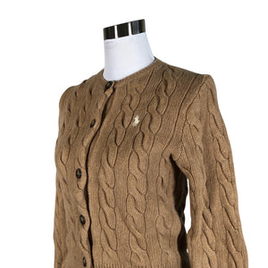 Unisex Polo Ralph Lauren - Cardigan, size 38 - Brown (3)