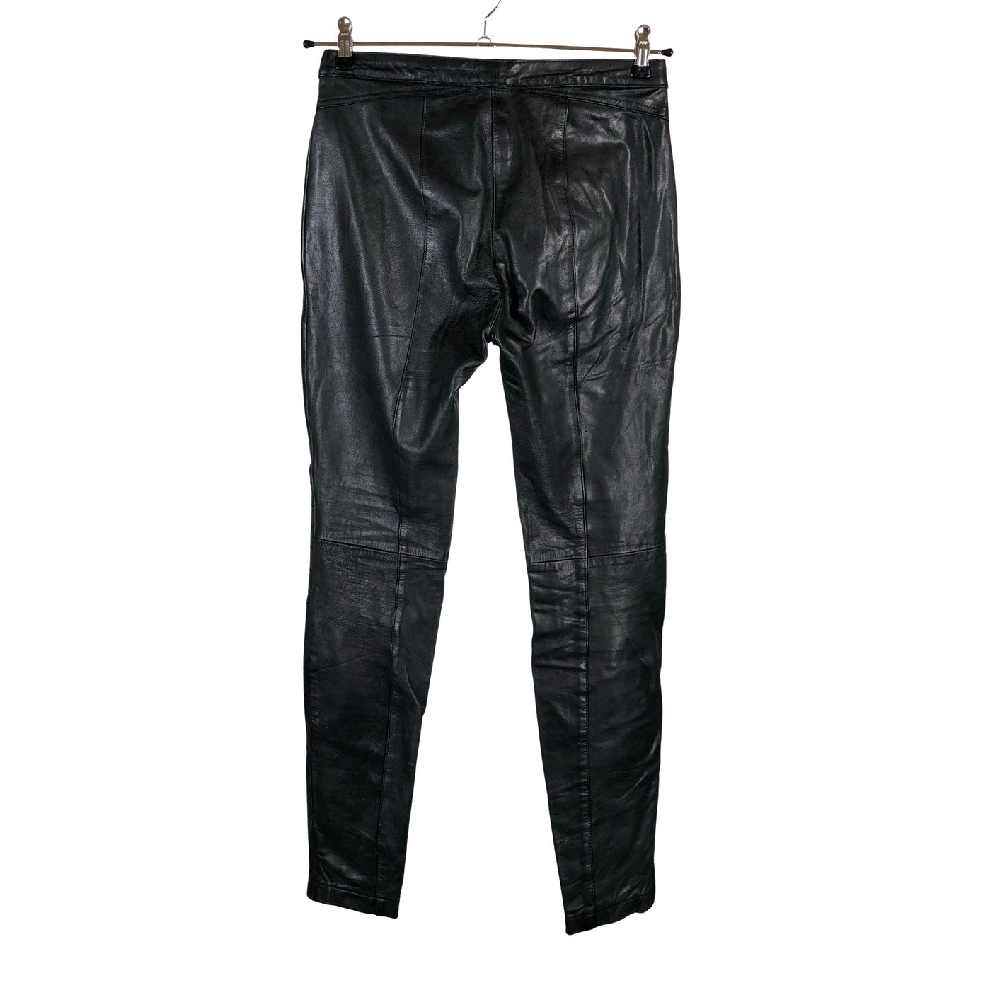 Unisex Selected - Leather pants, size 40 - Black (2)